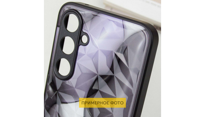 TPU+PC чехол Prisma BubbleGum для Samsung Galaxy A05 3D Grey - фото