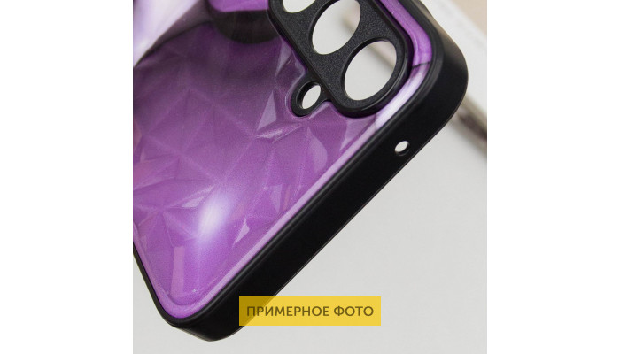 TPU+PC чехол Prisma BubbleGum для Samsung Galaxy A05 3D Purple - фото