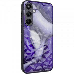 TPU+PC чехол Prisma BubbleGum для Samsung Galaxy A05s 3D Blue