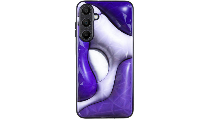 TPU+PC чехол Prisma BubbleGum для Samsung Galaxy A05s 3D Blue - фото