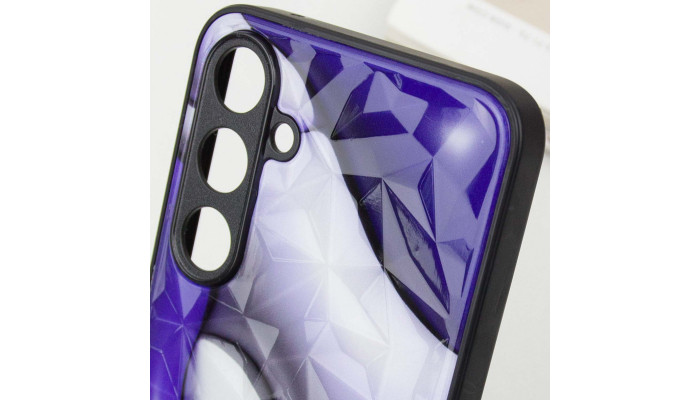 TPU+PC чехол Prisma BubbleGum для Samsung Galaxy A05s 3D Blue - фото