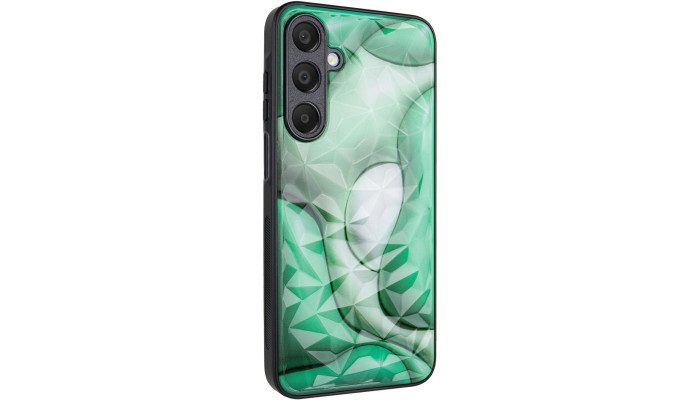 TPU+PC чехол Prisma BubbleGum для Samsung Galaxy A05s 3D Green - фото