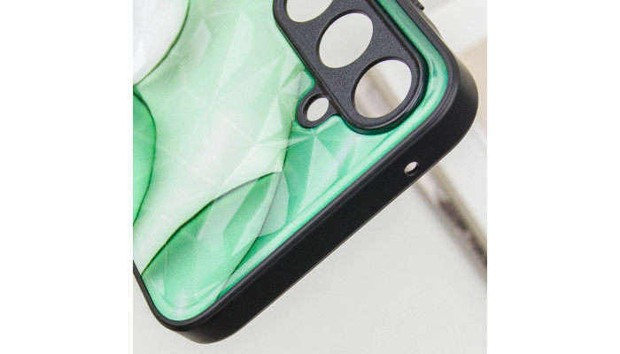 TPU+PC чехол Prisma BubbleGum для Samsung Galaxy A05s 3D Green - фото