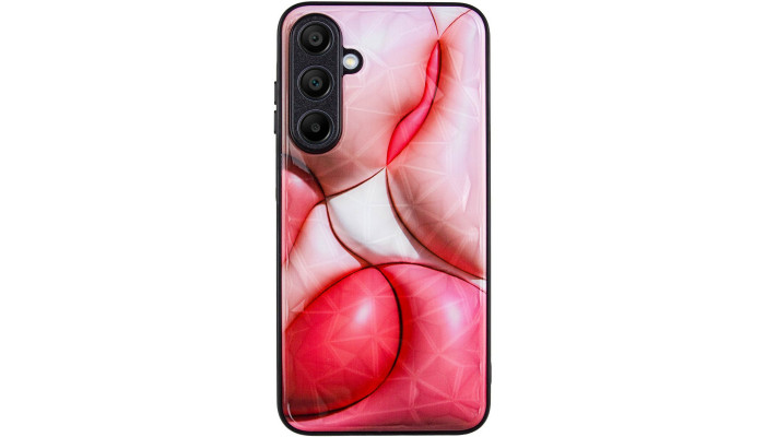 TPU+PC чехол Prisma BubbleGum для Samsung Galaxy A05s 3D Pink - фото