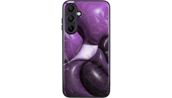 TPU+PC чехол Prisma BubbleGum для Samsung Galaxy A05s 3D Purple - фото