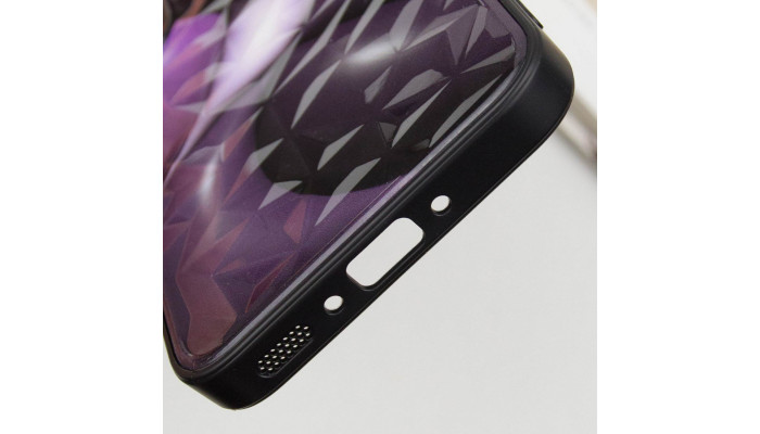 TPU+PC чехол Prisma BubbleGum для Samsung Galaxy A05s 3D Purple - фото