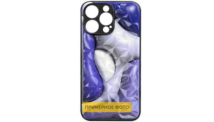 TPU+PC чехол Prisma BubbleGum для Samsung Galaxy A15 4G/5G 3D Blue - фото