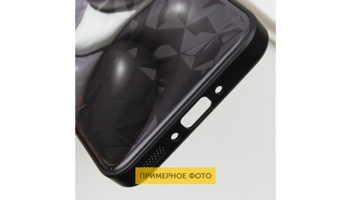 TPU+PC чехол Prisma BubbleGum для Xiaomi Poco X6 / Note 13 Pro 5G 3D Grey - фото