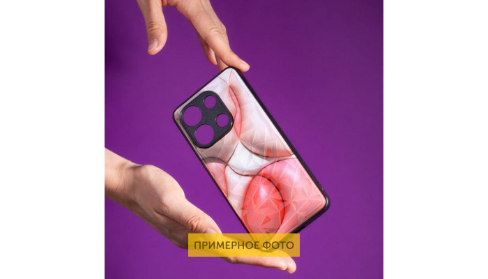 TPU+PC чехол Prisma BubbleGum для Xiaomi Poco X6 / Note 13 Pro 5G 3D Pink - фото