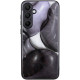 TPU+PC чехол Prisma BubbleGum для Samsung Galaxy A55 3D Grey - фото