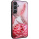 TPU+PC чехол Prisma BubbleGum для Samsung Galaxy A55 3D Pink - фото