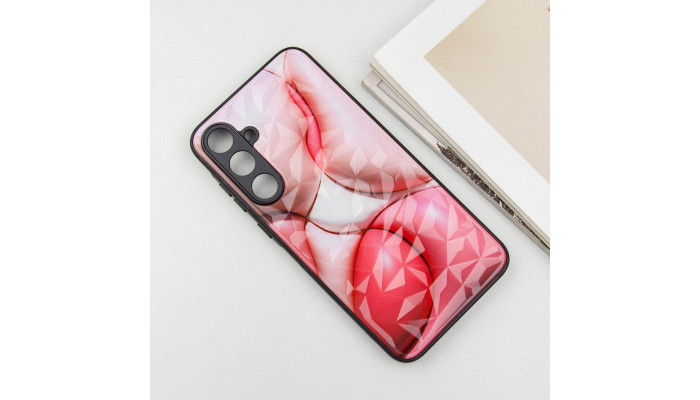 TPU+PC чехол Prisma BubbleGum для Samsung Galaxy A55 3D Pink - фото