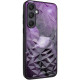 TPU+PC чехол Prisma BubbleGum для Samsung Galaxy A55 3D Purple - фото