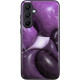 TPU+PC чехол Prisma BubbleGum для Samsung Galaxy A55 3D Purple - фото