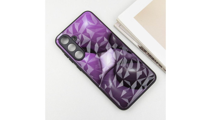 TPU+PC чехол Prisma BubbleGum для Samsung Galaxy A55 3D Purple - фото