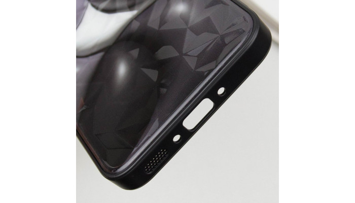 TPU+PC чохол Prisma BubbleGum для Samsung Galaxy S24 FE 3D Grey - фото