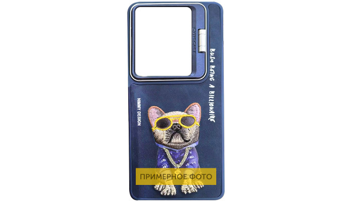 TPU+PC чехол Friends для Samsung Galaxy A25 5G Blue Dog - фото