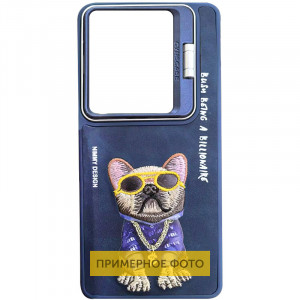 TPU+PC чехол Friends для Samsung Galaxy A55 Blue Dog