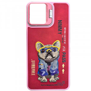 TPU+PC чехол Friends для Samsung Galaxy A55 Pink Dog