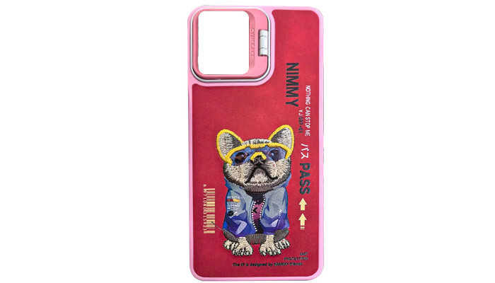 TPU+PC чехол Friends для Samsung Galaxy A55 Pink Dog - фото