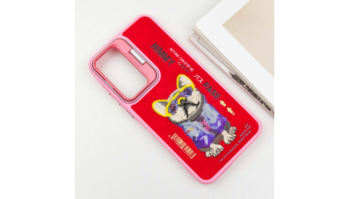 TPU+PC чехол Friends для Samsung Galaxy A55 Pink Dog - фото