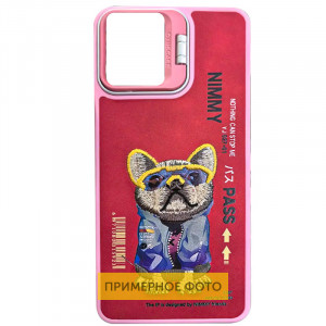 TPU+PC чехол Friends для Xiaomi Redmi 14C / Poco C75 Pink Dog