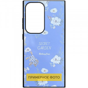 TPU+PC чехол Secret Garden для Xiaomi Redmi 13C / Poco C65 Lilac