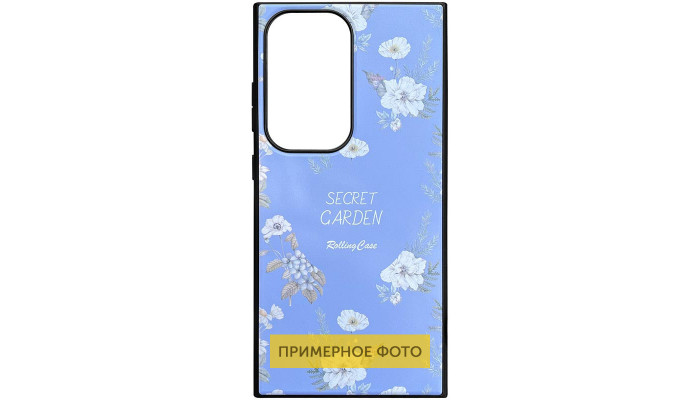 TPU+PC чехол Secret Garden для Xiaomi Redmi 13C / Poco C65 Lilac - фото