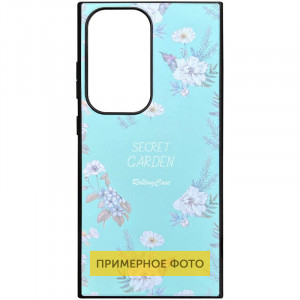 TPU+PC чехол Secret Garden для Xiaomi Redmi 13C / Poco C65 Mint