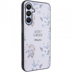 TPU+PC чехол Secret Garden для Samsung Galaxy A15 4G/5G White