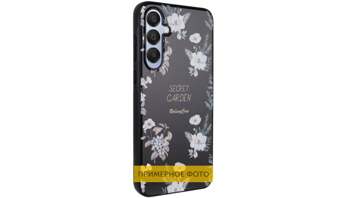 TPU+PC чехол Secret Garden для Xiaomi Poco X6 / Note 13 Pro 5G Black - фото