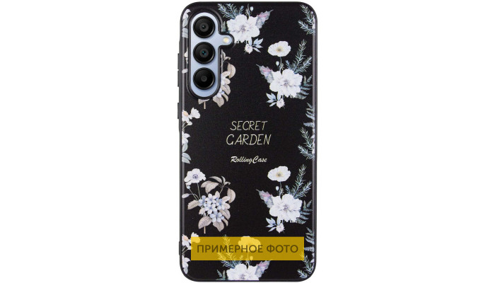 TPU+PC чехол Secret Garden для Xiaomi Poco X6 / Note 13 Pro 5G Black - фото