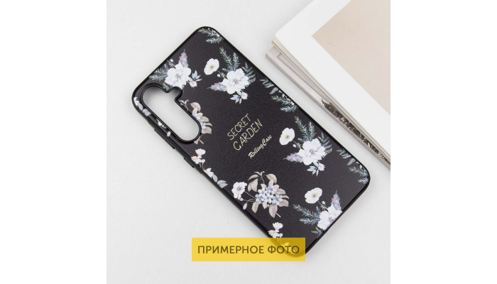 TPU+PC чехол Secret Garden для Xiaomi Poco X6 / Note 13 Pro 5G Black - фото