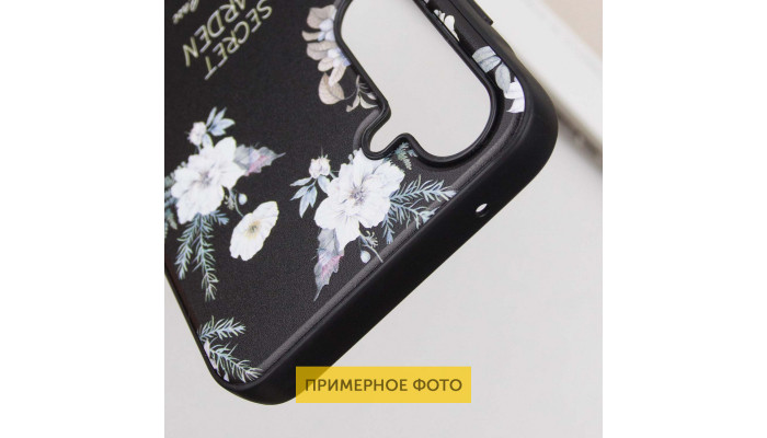 TPU+PC чехол Secret Garden для Xiaomi Poco X6 / Note 13 Pro 5G Black - фото