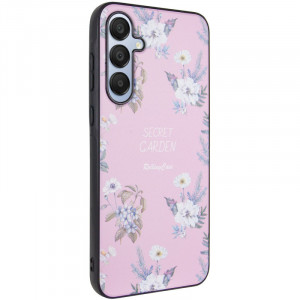 TPU+PC чехол Secret Garden для Samsung Galaxy A35 Pink