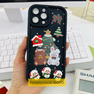 Чохол TPU Christmas Toys для Samsung Galaxy A25 5G Black