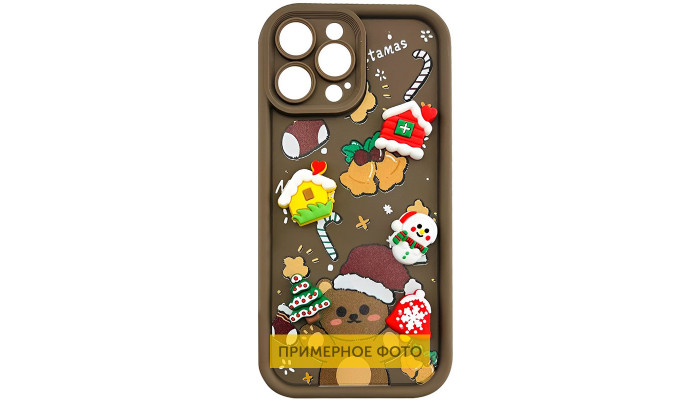 Чохол TPU Christmas Toys для Samsung Galaxy A25 5G Brown - фото