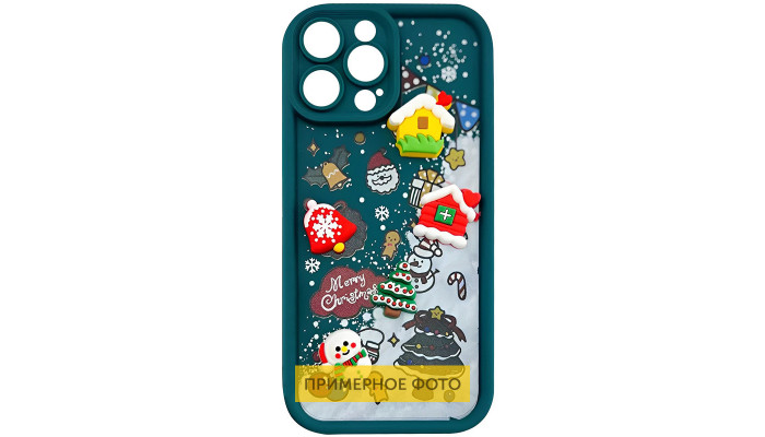 Чехол TPU Christmas Toys для Samsung Galaxy A25 5G Green - фото