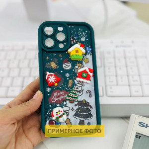 Чехол TPU Christmas Toys для Samsung Galaxy A25 5G Green