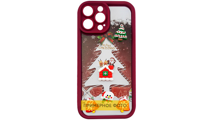 Чехол TPU Christmas Toys для Samsung Galaxy A25 5G Red - фото