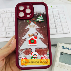 Чехол TPU Christmas Toys для Samsung Galaxy A25 5G Red