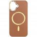 Шкіряний чохол SnapCase with MagSafe для Apple iPhone 16 (6.1") Brown