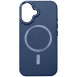 Шкіряний чохол SnapCase with MagSafe для Apple iPhone 16 (6.1") Dark Blue