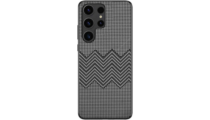 Чехол TPU+PC Grid для Samsung Galaxy S24 Ultra Wave - фото