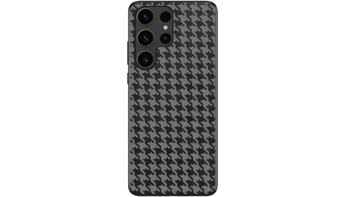 Чехол TPU+PC Grid для Samsung Galaxy S24 Ultra Black - фото