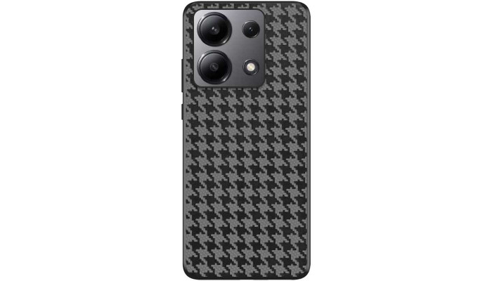 Чехол TPU+PC Grid для Xiaomi Redmi Note 13 4G Black - фото