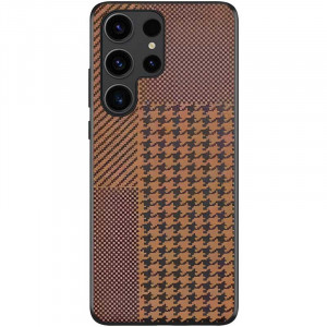 Чехол TPU+PC Grid для Samsung Galaxy S25 Ultra Bronze