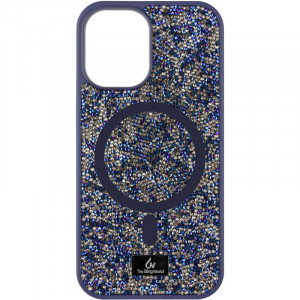 TPU чехол Bling World Rock Diamond with MagSafe для Apple iPhone 12 Pro / 12 (6.1