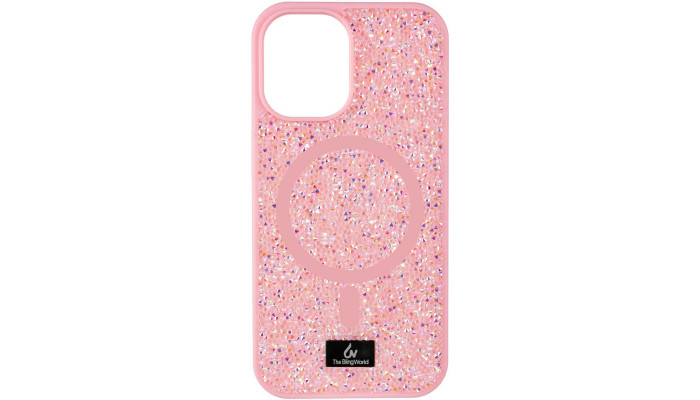 TPU чехол Bling World Rock Diamond with MagSafe для Apple iPhone 12 Pro / 12 (6.1