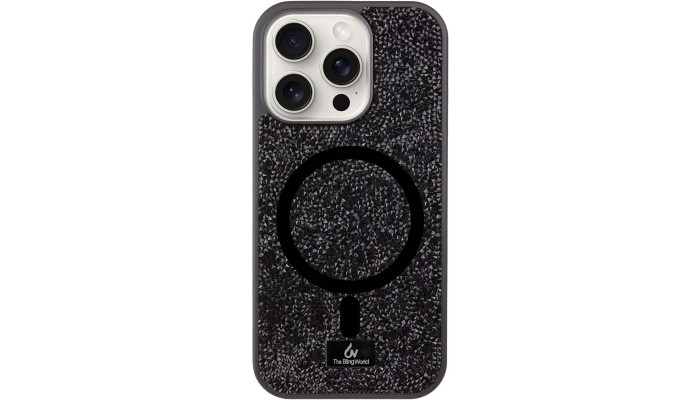 TPU чехол Bling World Rock Diamond with MagSafe для Apple iPhone 13 Pro Max (6.7